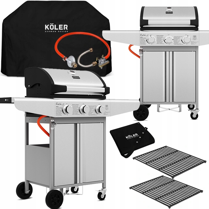 Газовий гриль KOLER Relish V1 compact 9.6 kW