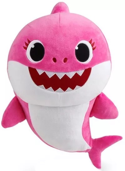 

Baby Shark Maskotka Mama Rekin Mommy Różowa 25 cm