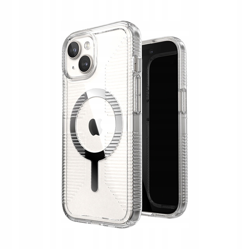 Etui Speck Gemshell Grip MagSafe do iPhone 15/14/13 Przezroczyste