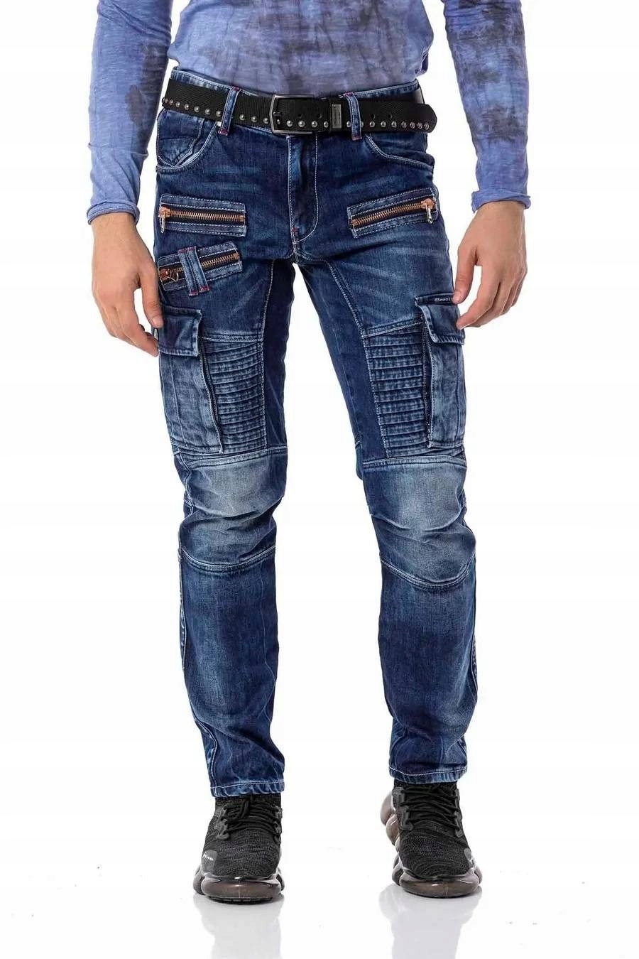 Cipo & Baxx kalhoty pánské CD798 L:32 jeans džíny 40 jeans