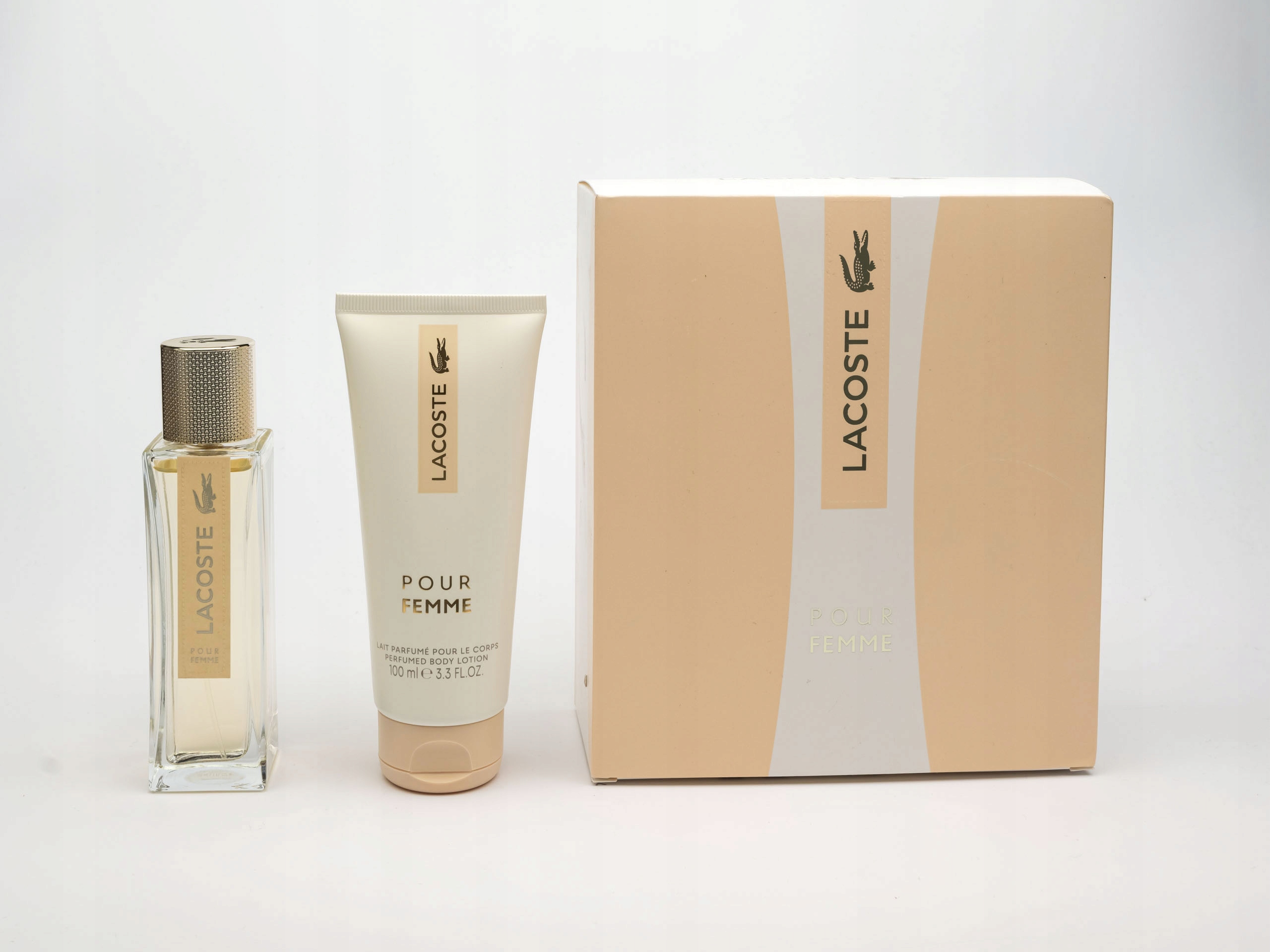 Lacoste Pour Femme woda perfumowana 50 ml zestaw