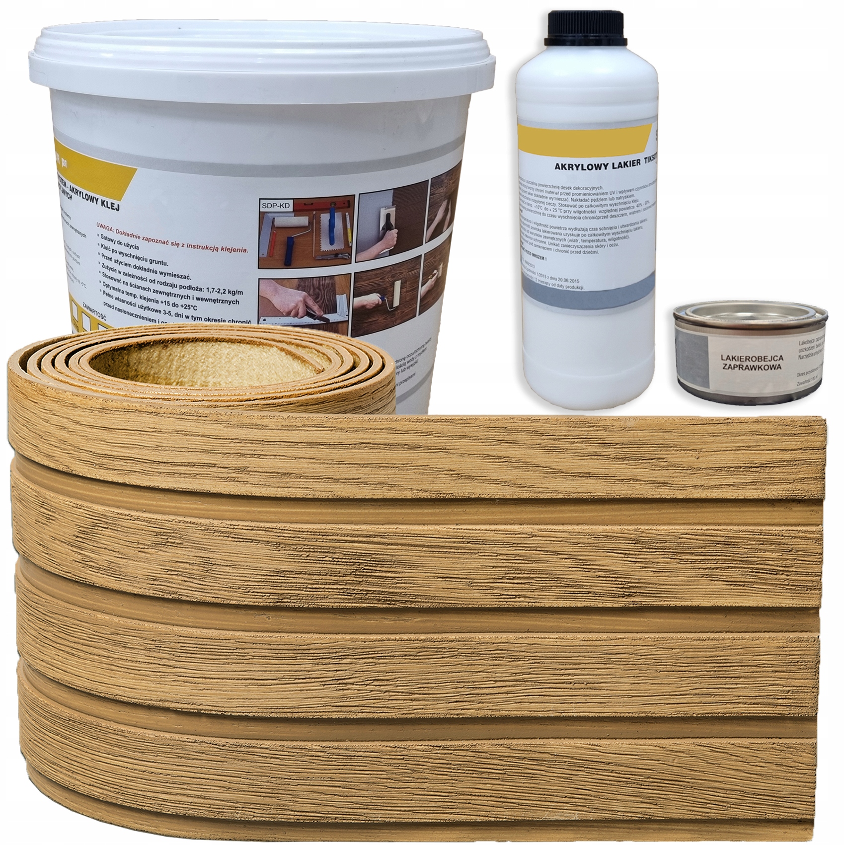 Venkovní fasádní lamely Lamel indecori Dub Přírodní Woodec Turner Oak