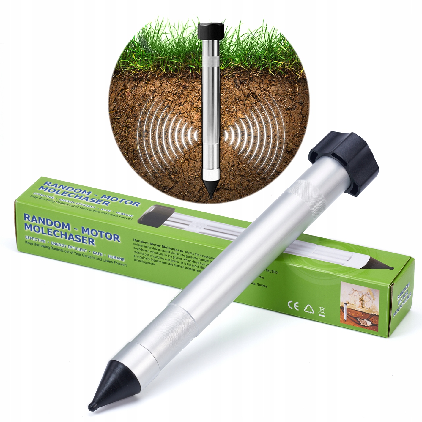 Odstraszacz Przeciwko Kretom Nornicom Myszom Gryzoniom Na Krety Szkodniki