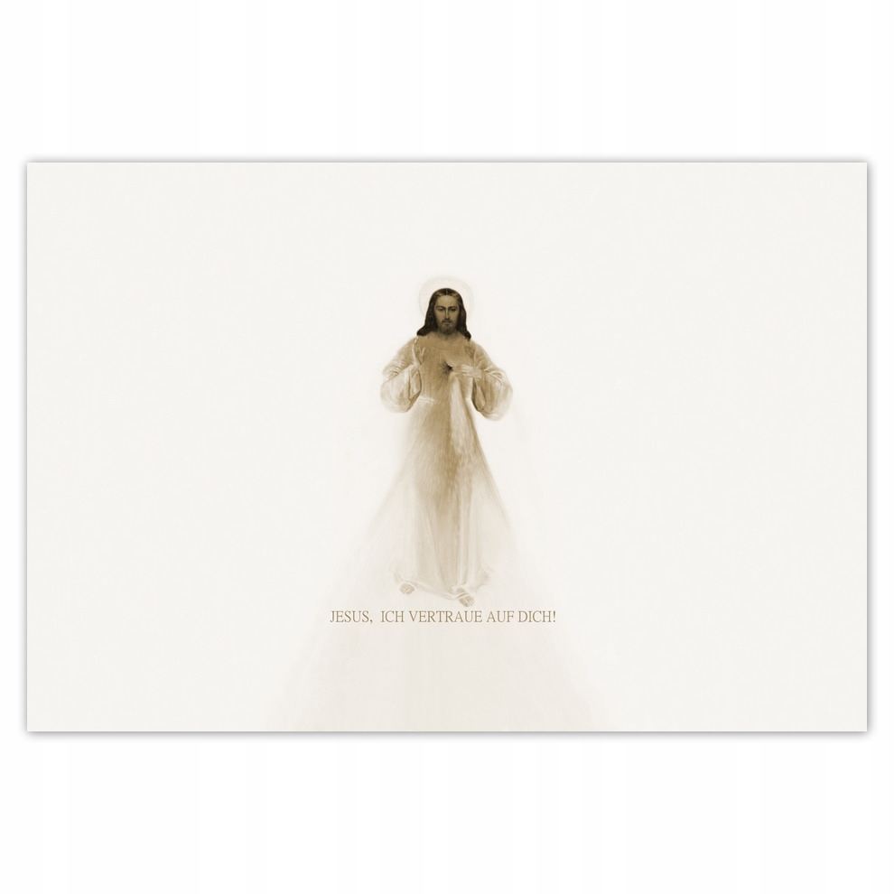 

Plakaty 155x105 Jesus Ich vertraue Dich