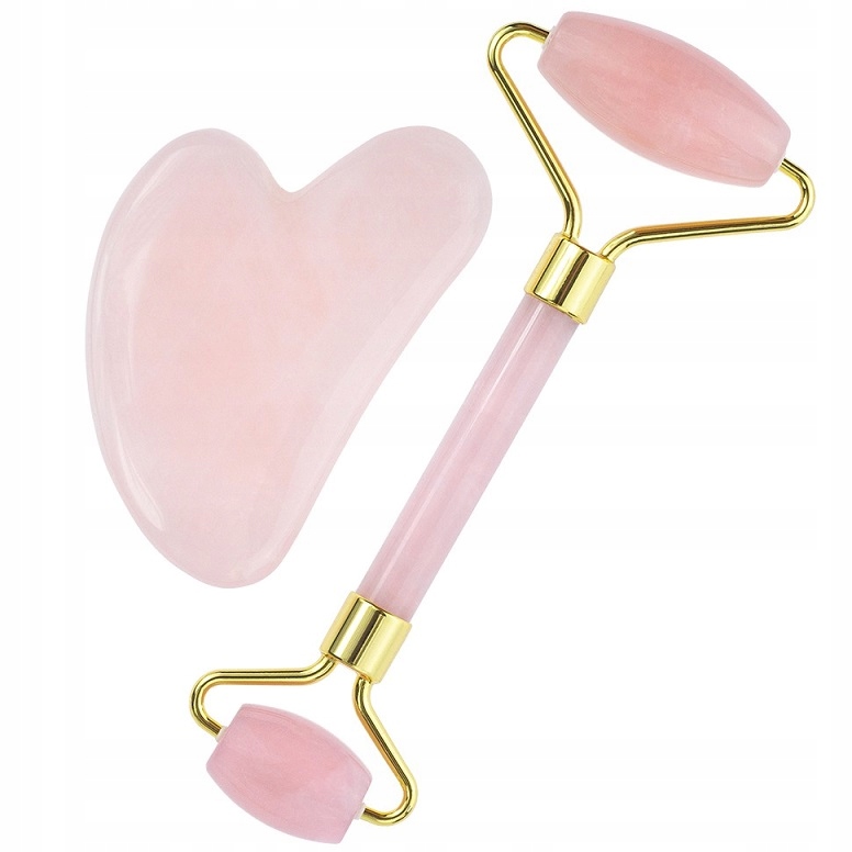 

Zestaw Roller Gua Sha Płytka Kwarcowe