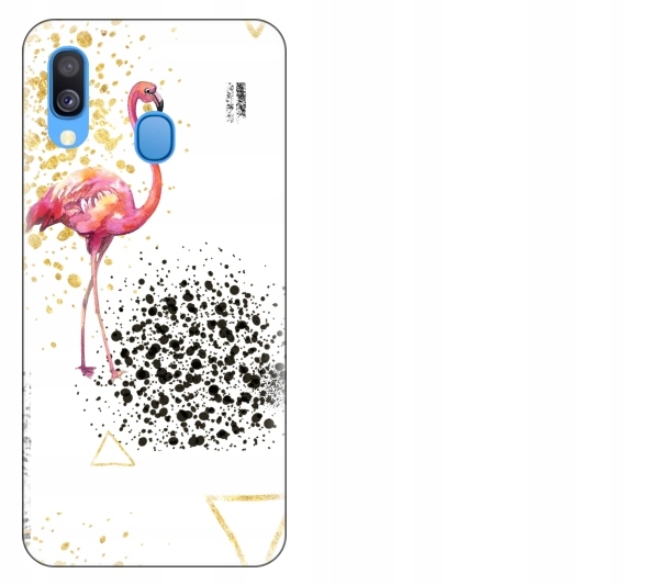 

Etui pokrowiec Samsung Galaxy A40 Flaming abstrakc