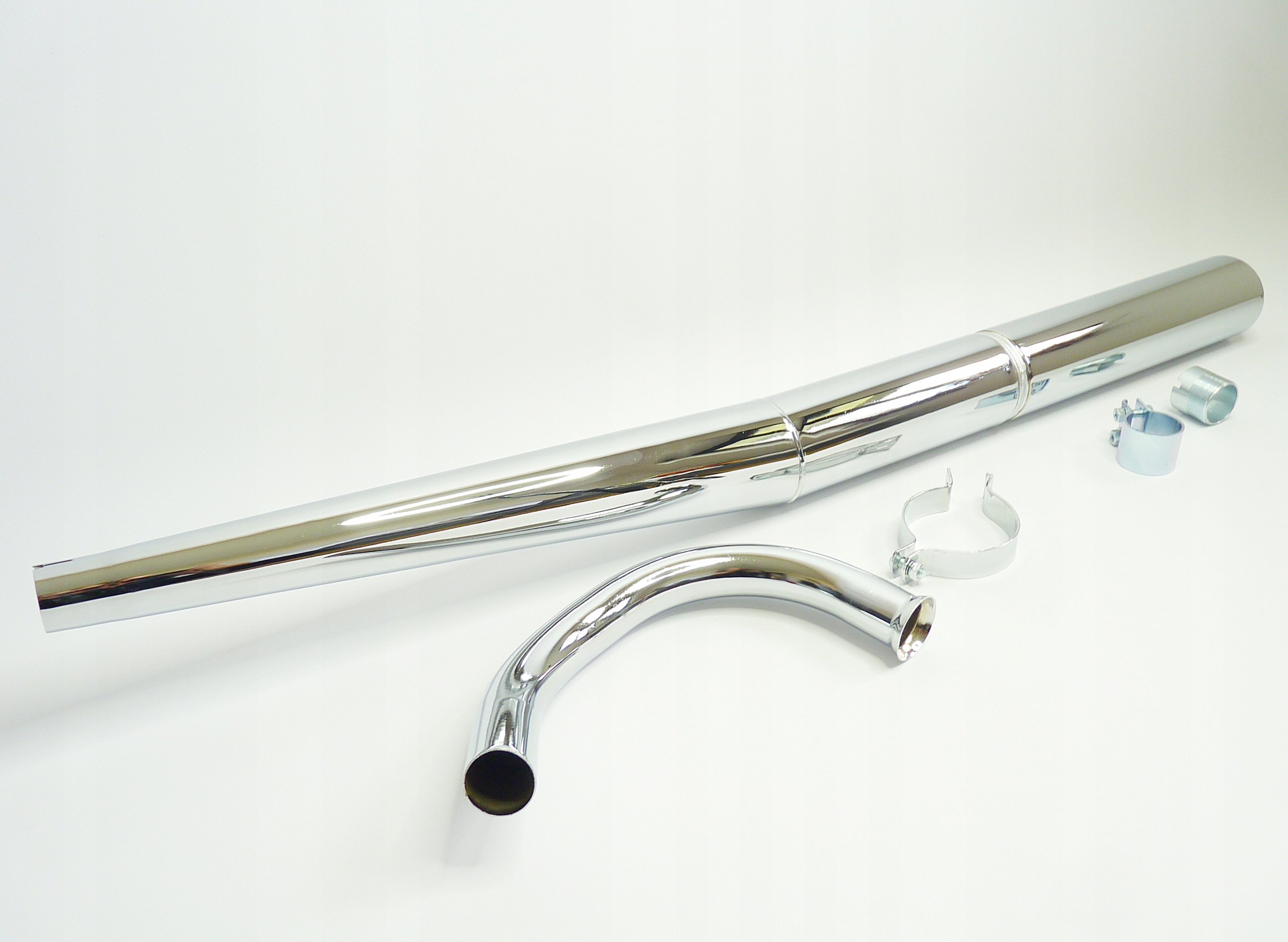 Tłumik Kolanko kpl MZ ETZ 250 Kopia Oryginału DDR