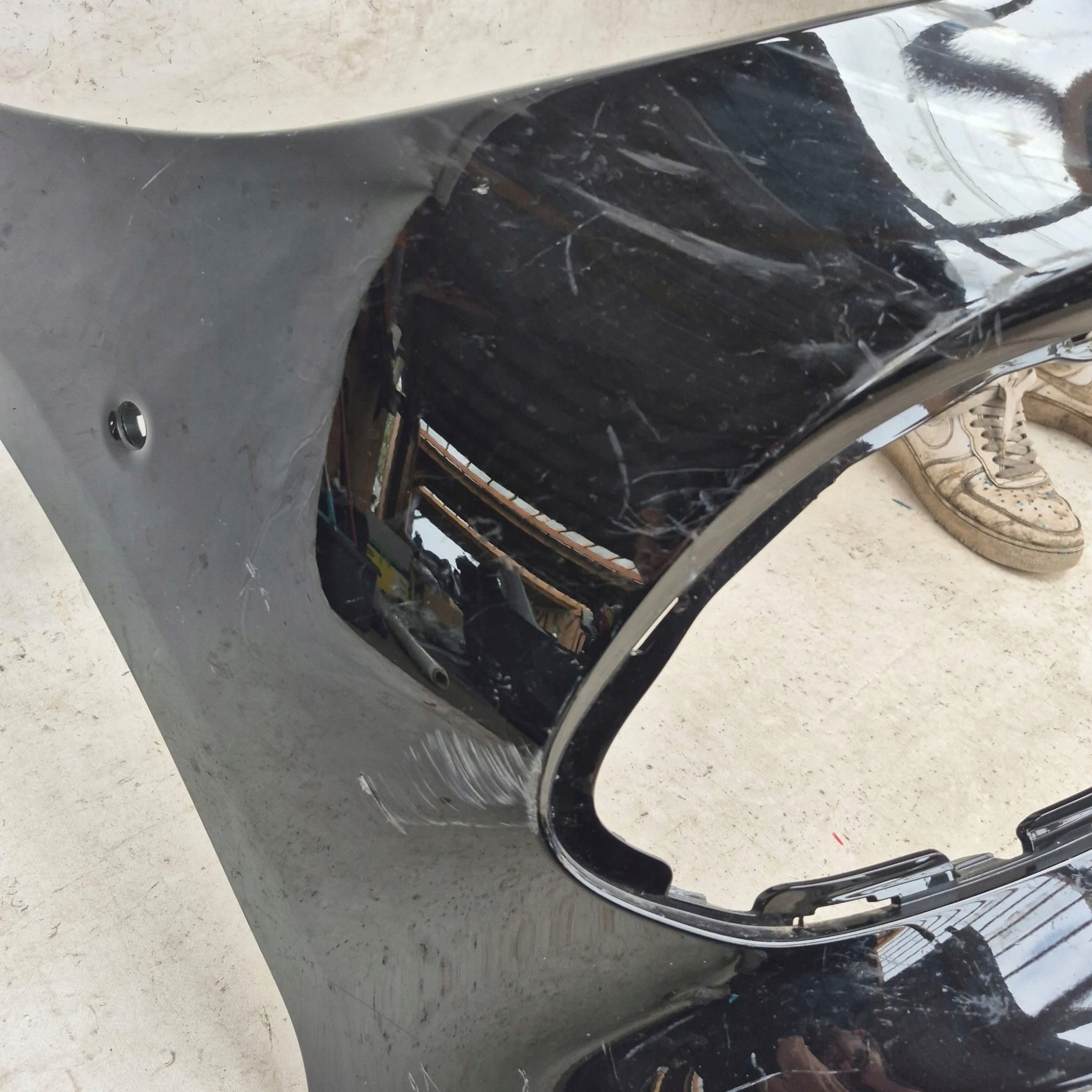 MERCEDES C-KLASA W206 21-> bumper front front PDC