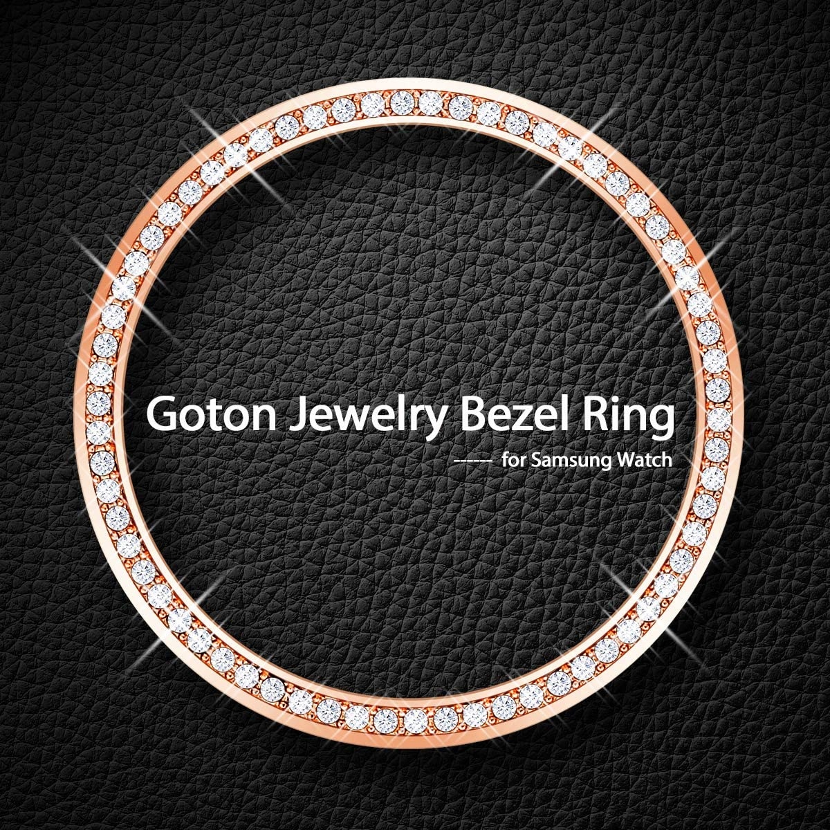 RING BEZEL SAMSUNG GALAXY WATCH 46mm GOLD CYRKONIE Producent Inna