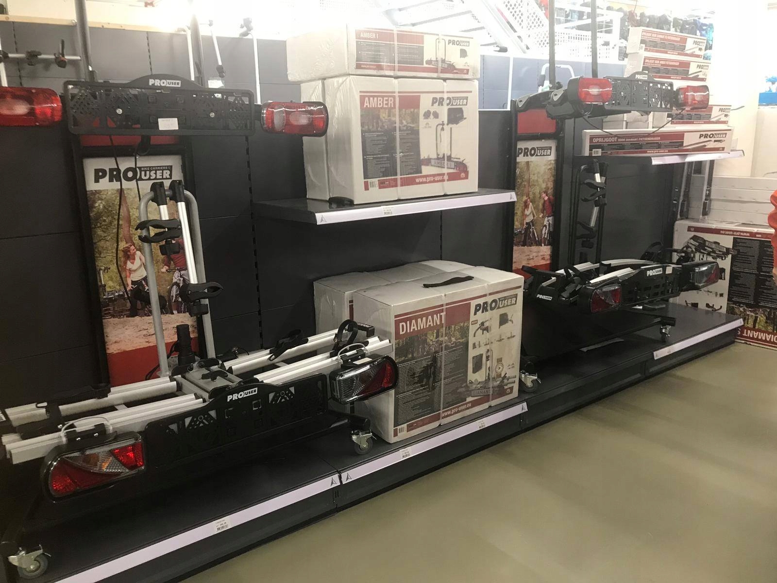 BAGAZNIK ROWEROWY NA HAK NA 2 ROWERY PROUSER Handle Type platform