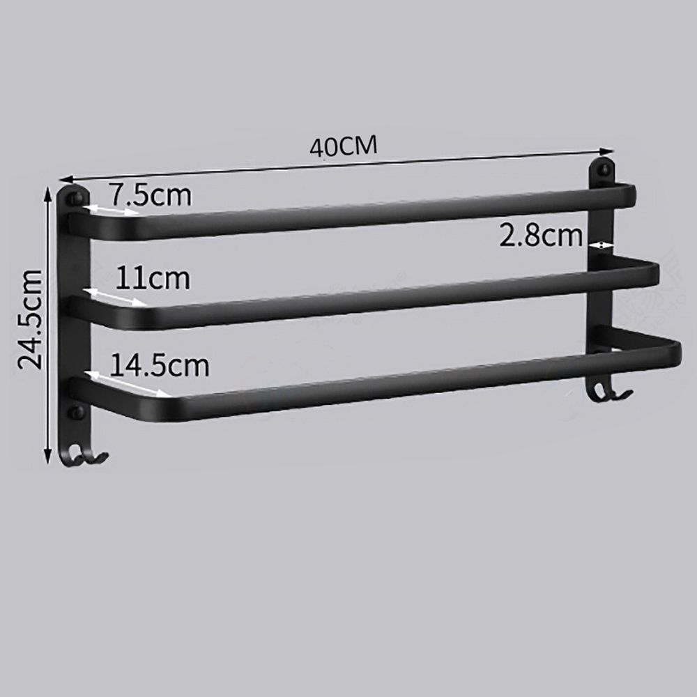

Wieszak na ręczniki do kuchni/łazienki/hotelu 40CM