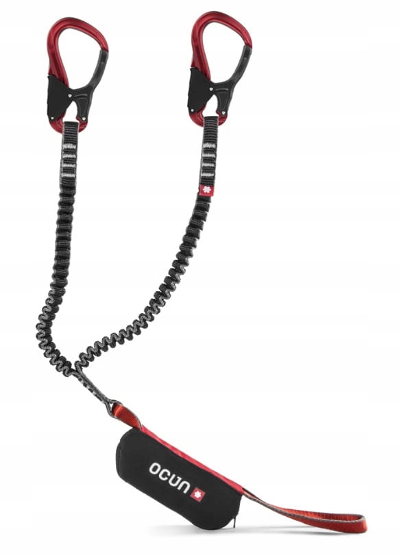 Lonża na via ferratę Ocun Captur Pro red