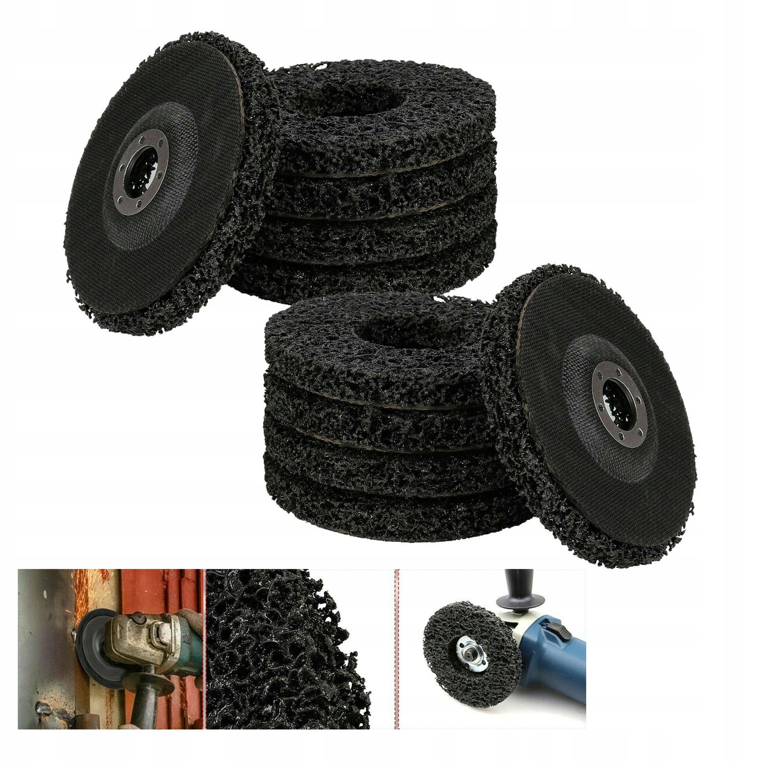 10 ks 125 mm Diamantový Brusný Kotouč Leštící Kotouč