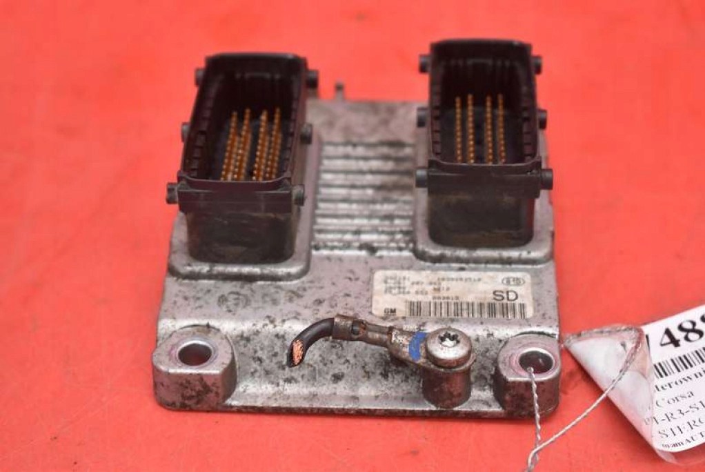 computer control unit of the engine 55350552SD OPEL CORSA 1.2 16V 75 KM 03-06