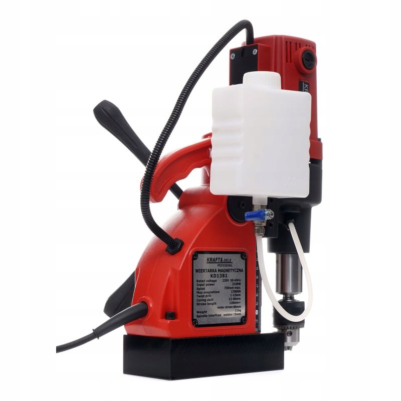 WIERTARKA STOŁOWA MAGNETYCZNA PIONOWA 2150W 1700N 13MM WELDON 19MM Typ wiertarka