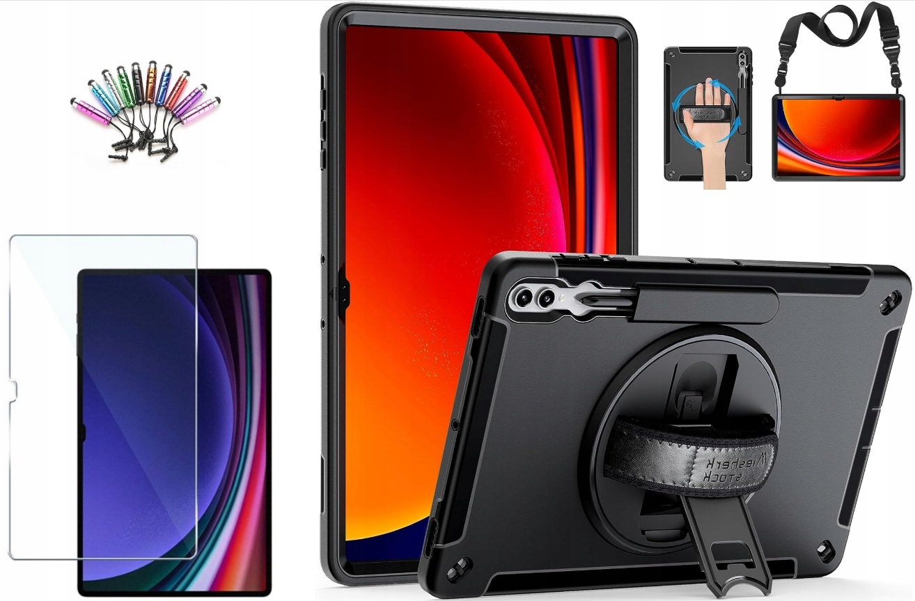 Etui Armor Do Samsung Galaxy Tab S9 Ultra 14.6 X910 X916 X918U +folia Rysik