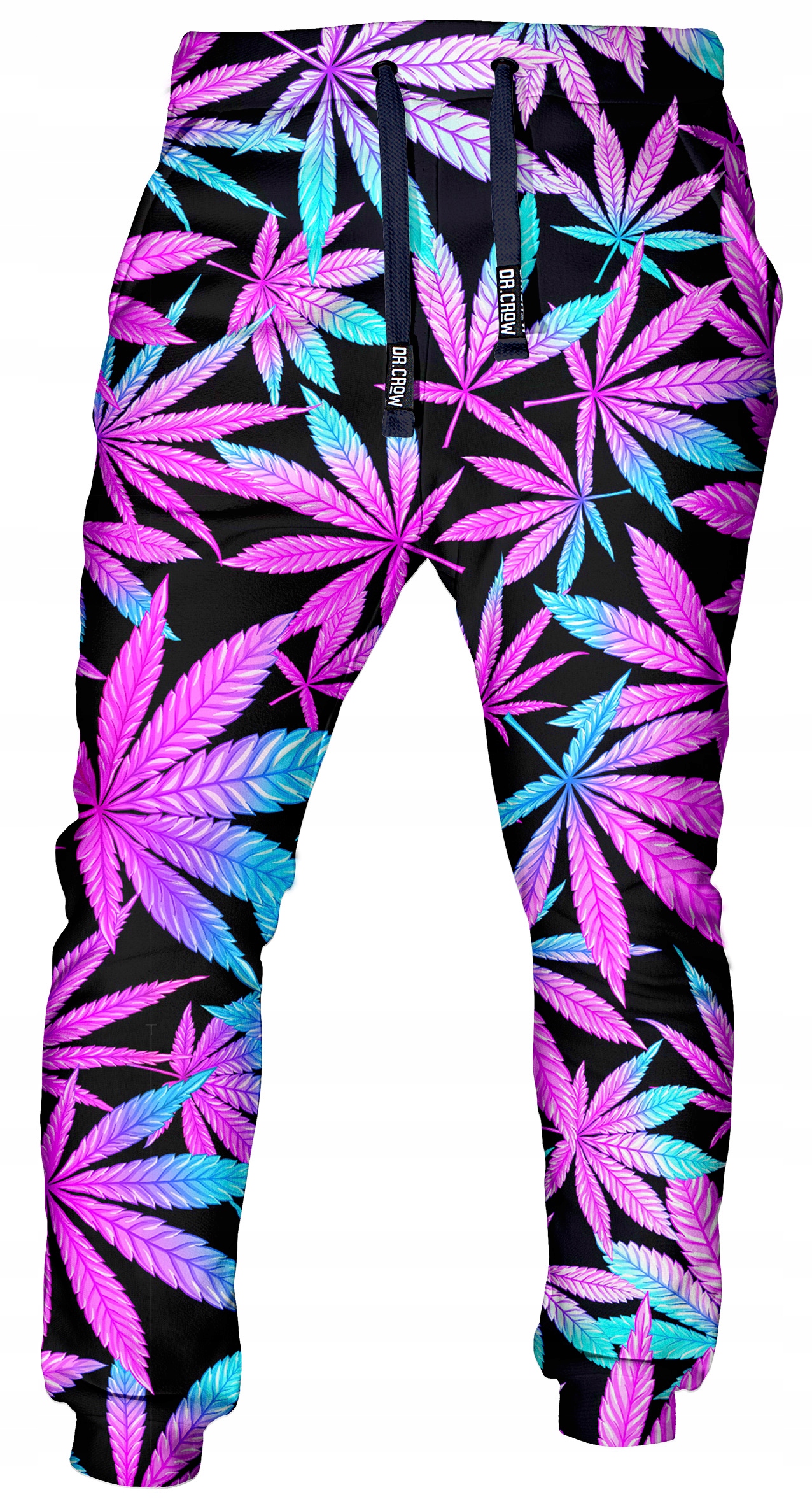 

D Spodnie Dresowe Print Dr.crow Neon Leaves 2XL