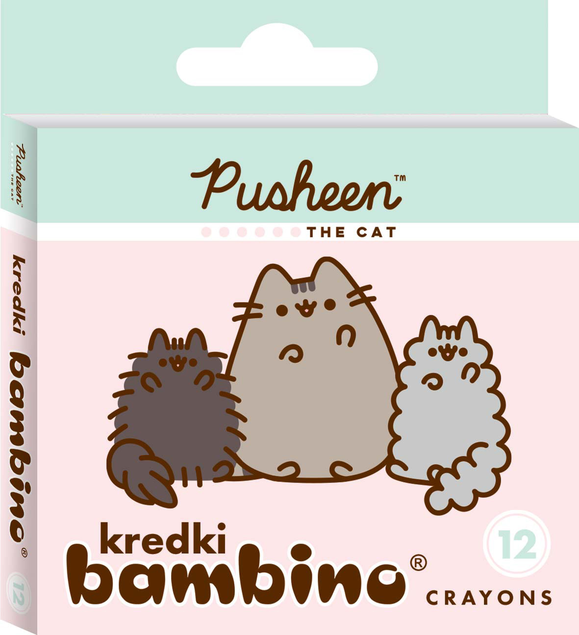

Kredki Grafionowe Bambino Kot Pusheen