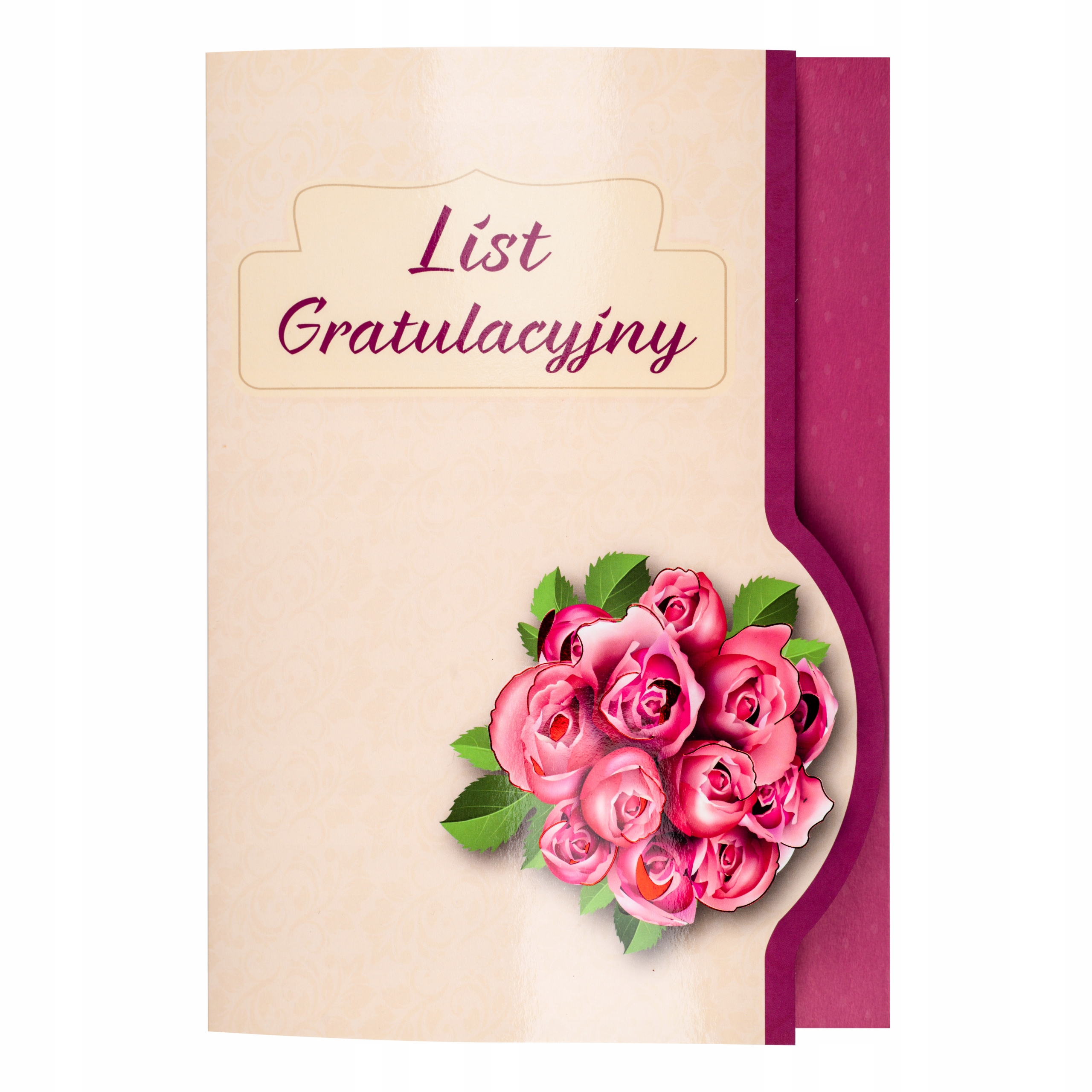 

List gratulacyjny dla rodziców wzorowy uczeń