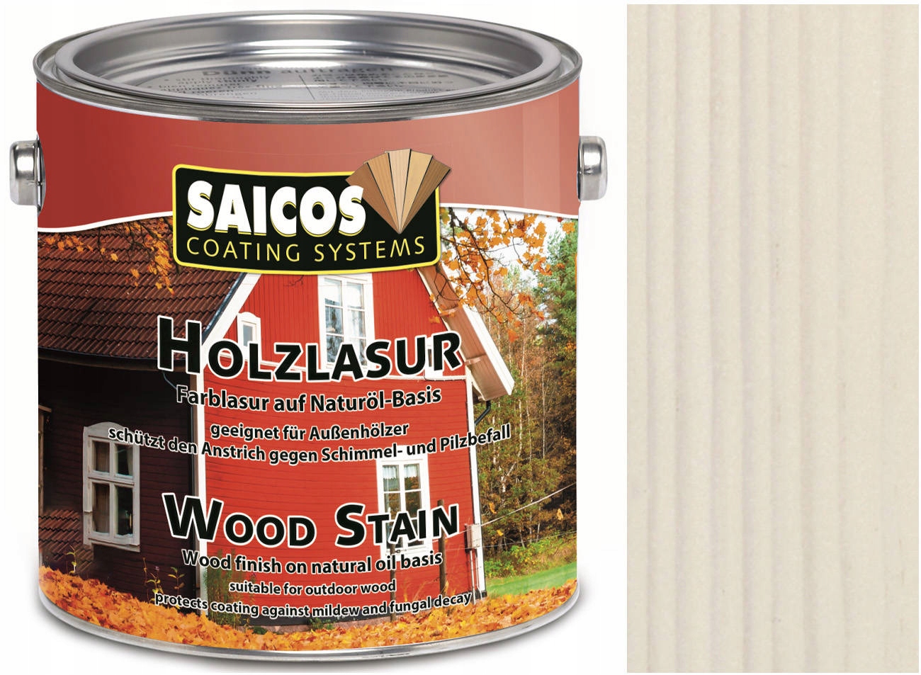 

Saicos Bejca Lazura Olejna Biały 0009 0,75L