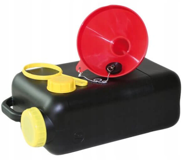 Nádrž na špinavou vodu s nálevkou a zátkou 19 l