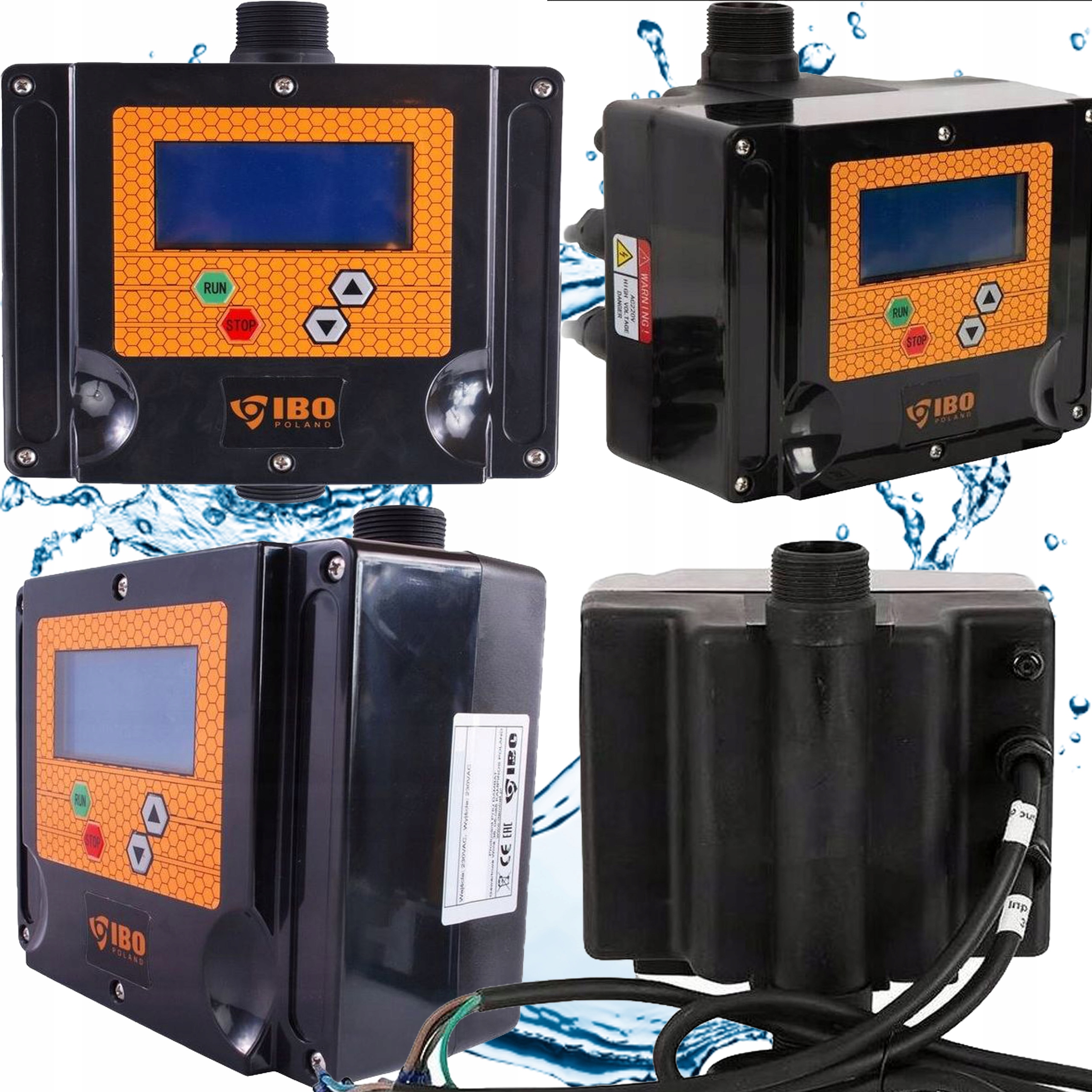 Falownik Pompy Ivr- 03 030S (0,37-2,2kW, 230V/ 12A) Sterownik przepływowy