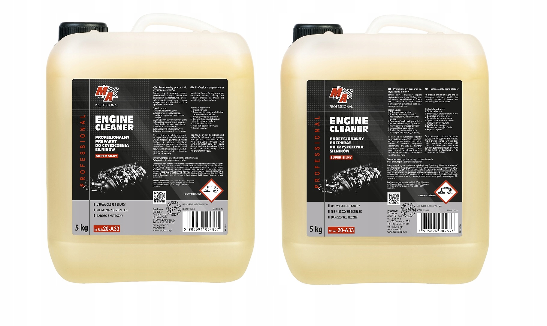 

Moje Auto Płyn Do Mycia Silnika 5L Engine Cleaner
