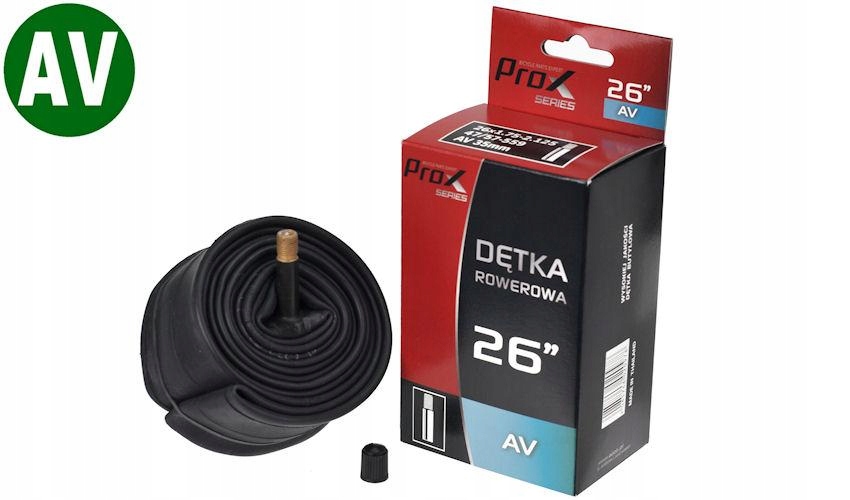 

Dętka Prox 26" Av 35mm Box butylowa Molded
