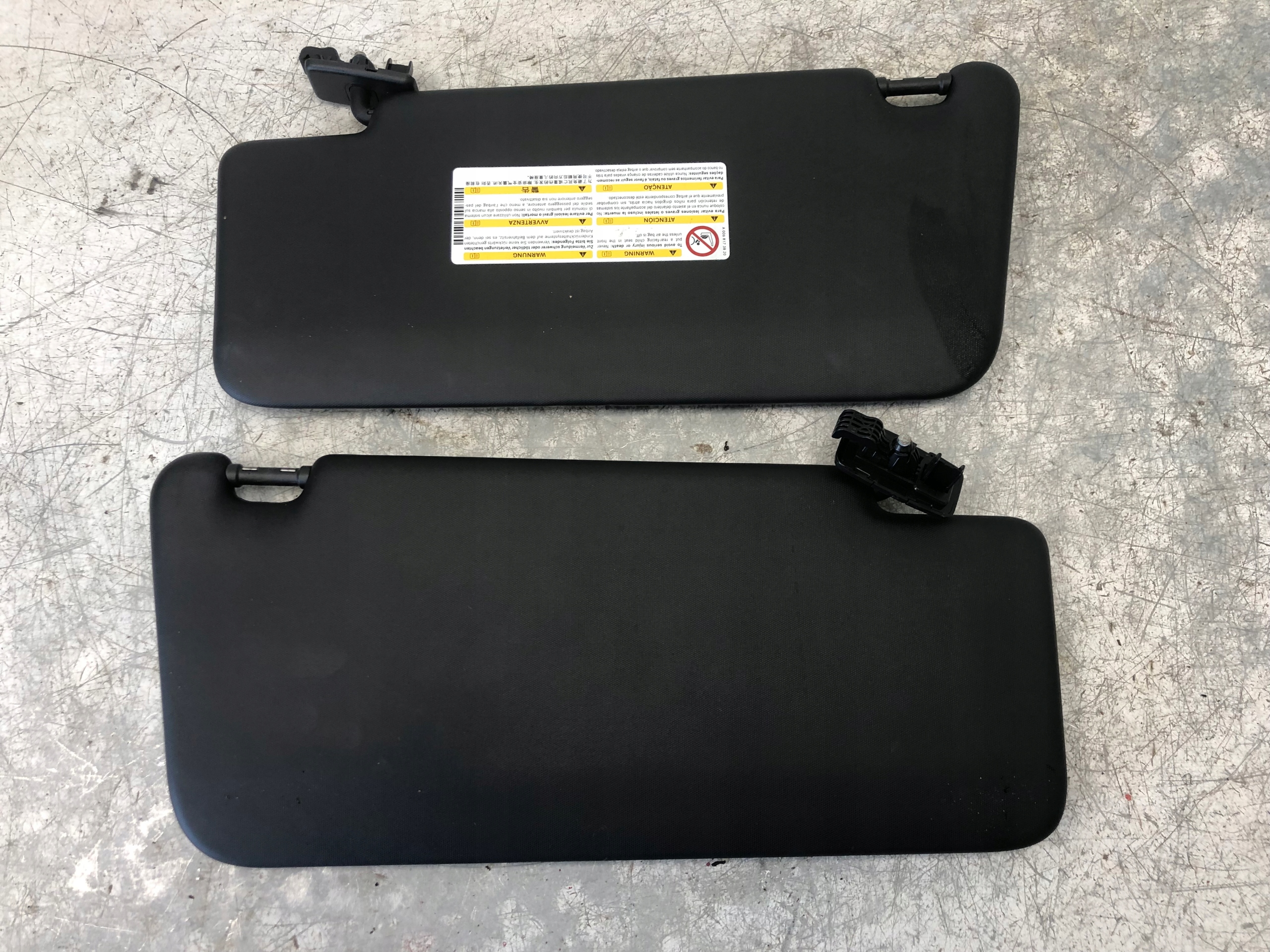 visor cover MERCEDES A0068173820
