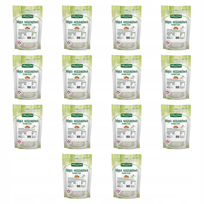 Mąka Migdałowa Helcom do Wypieków Gofrowych X14