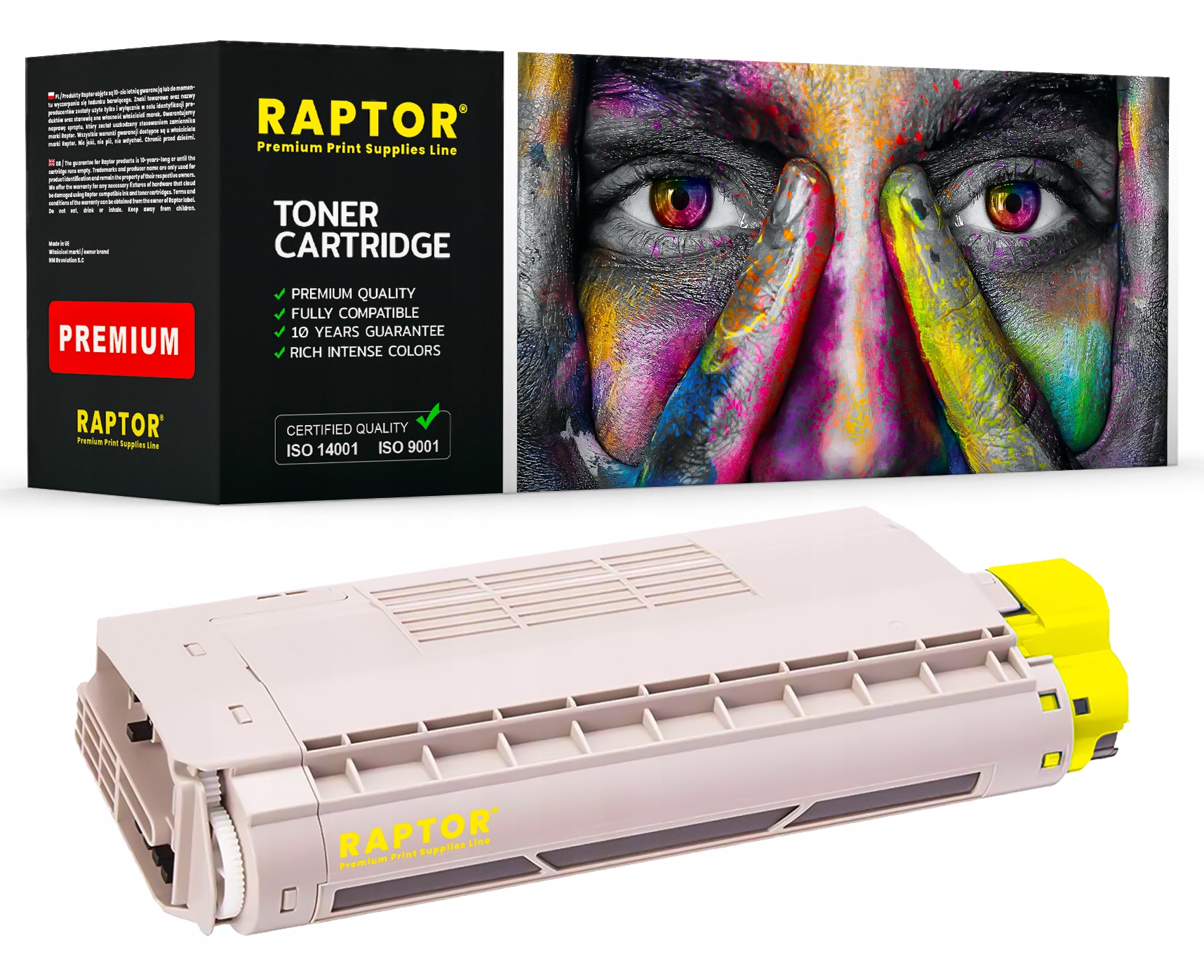 Toner Pro Oki C610CDN C610DM C610DN C610DTN C610DTN