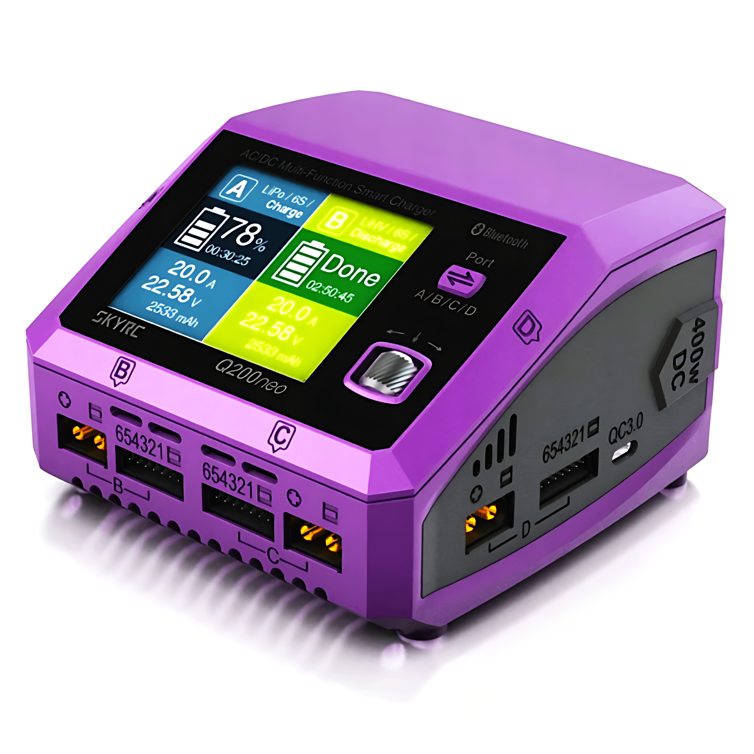 SkyRC Q200neo nabíjačka pre akumulátory batérií 400W 10A 6S LiPo LiHV NiMH