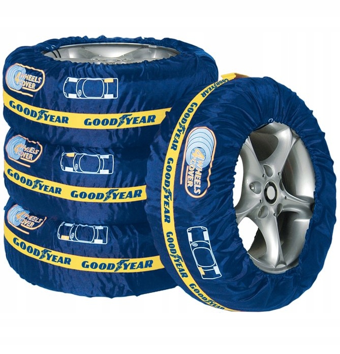 POKROWCE NA KOŁA OPONY 13-16'' 65cm 235mm 4 SZTUKI EAN (GTIN) 5903641892360