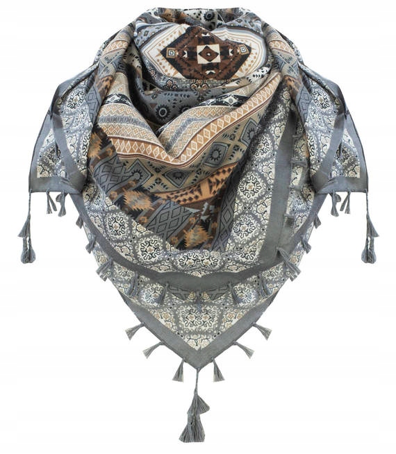 

Niepowtarzalna chusta folk Boho azteckie