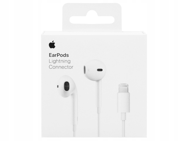 ORYGINALNE SŁUCHAWKI APPLE EARPODS LIGHTNING MMTN2ZM/A IPHONE XS 12 13 14 Model MMTN2ZM/A