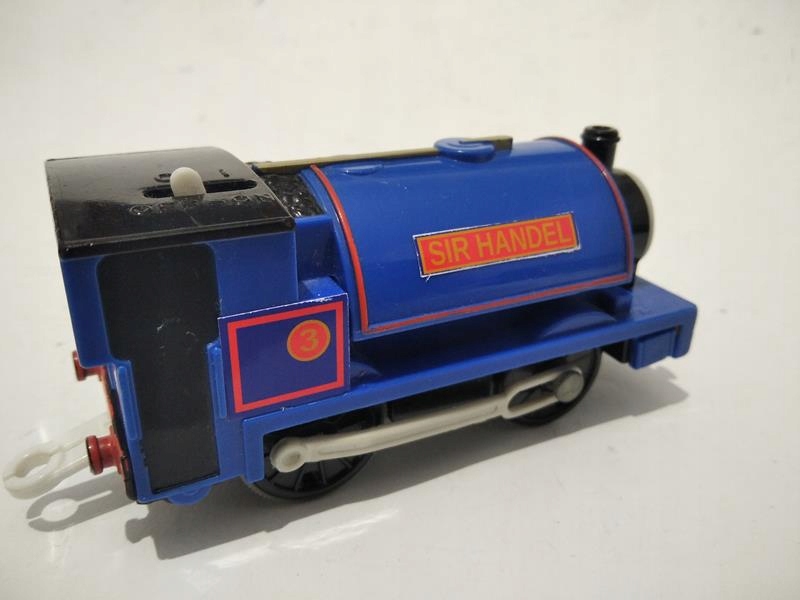 TrackMaster Mattel napędem Sir Handel Pan Handel Materiał metal plastik