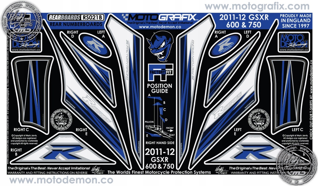 Задний шпон для Suzuki GSXR 750 600 L1 2011-2017