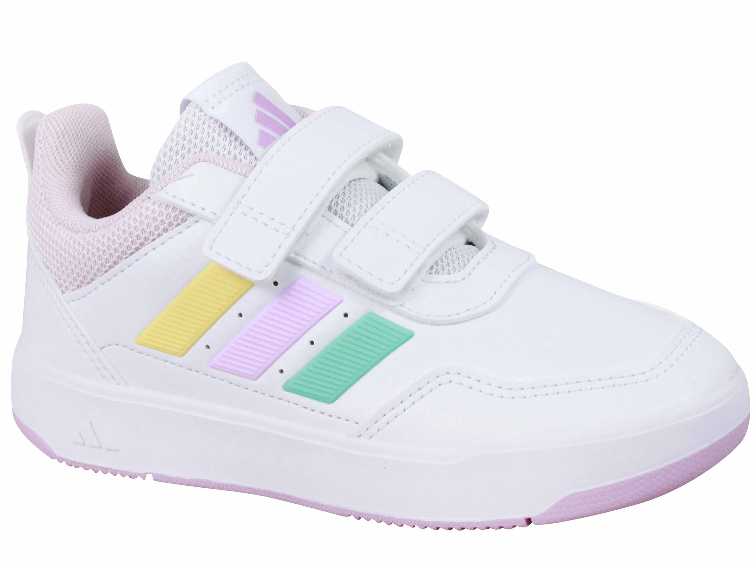 Buty dziecięce adidas Tensaur Sport 3.0 Cf K KI6506 biały rozmiar 33,5