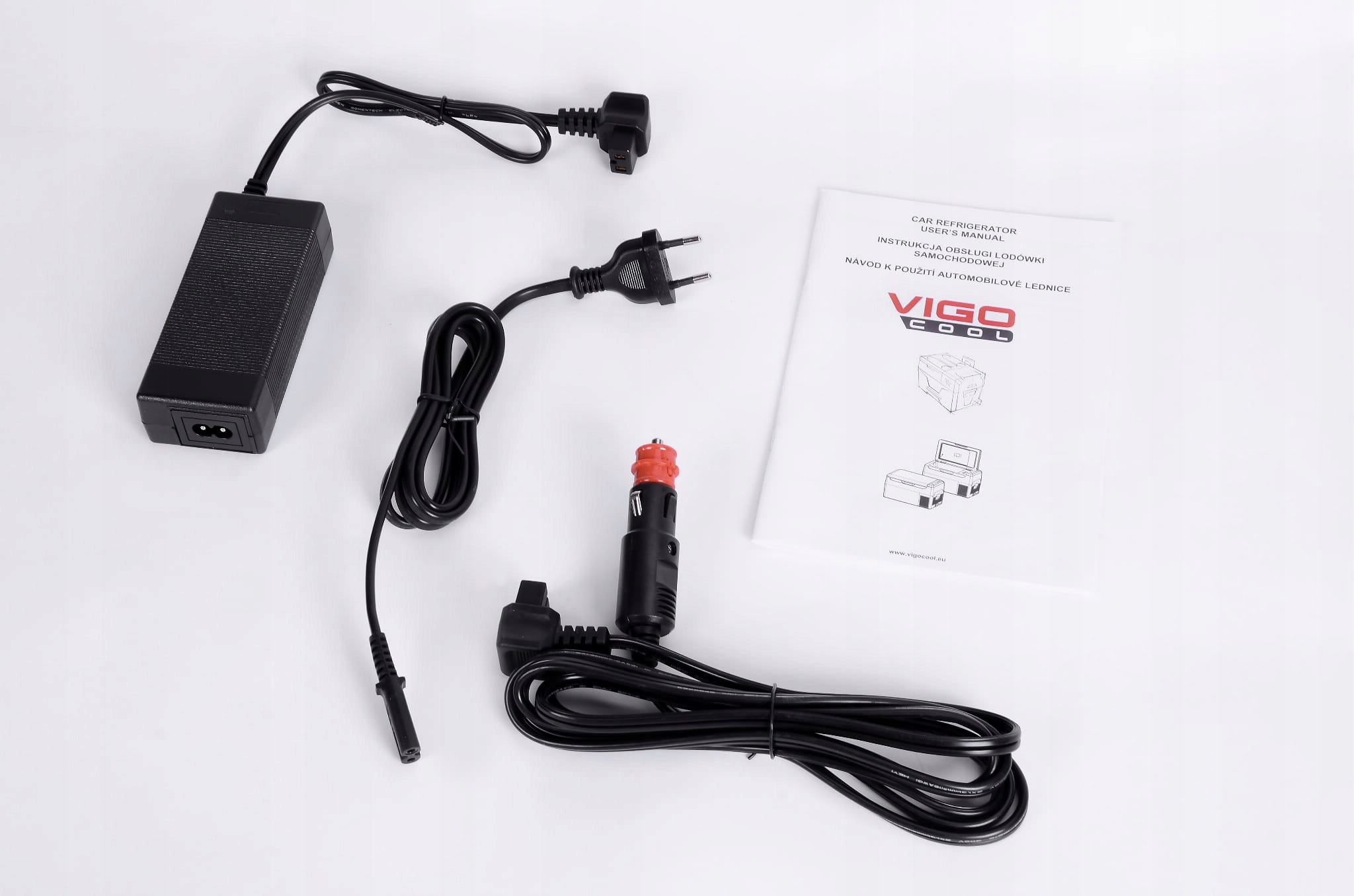 LODÓWKA KOMPRESOROWA SPRĘŻARKOWA TURYSTYCZNA PRZENOŚNA VIGO COOL 50L Kolor szary