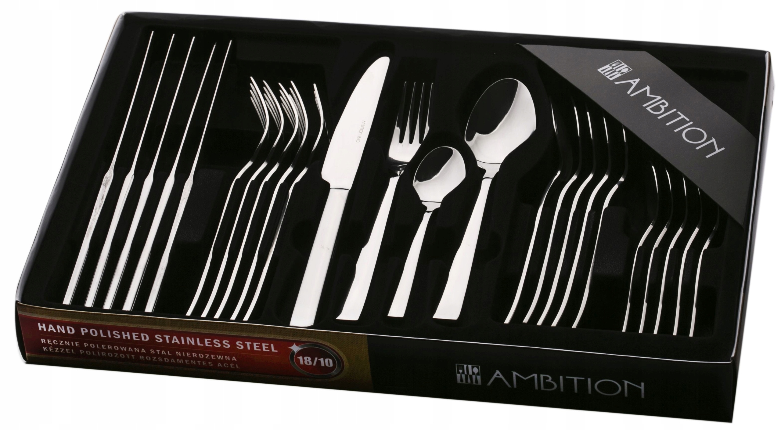 

Ambition 30 x Sztućce Prato Modern Komplet 6 Osób