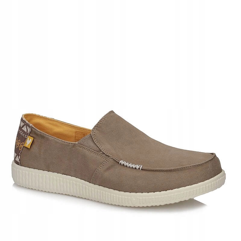 Pohodlné nazouvací polobotky na mokasíny Pitas Wp150 Inti Beige