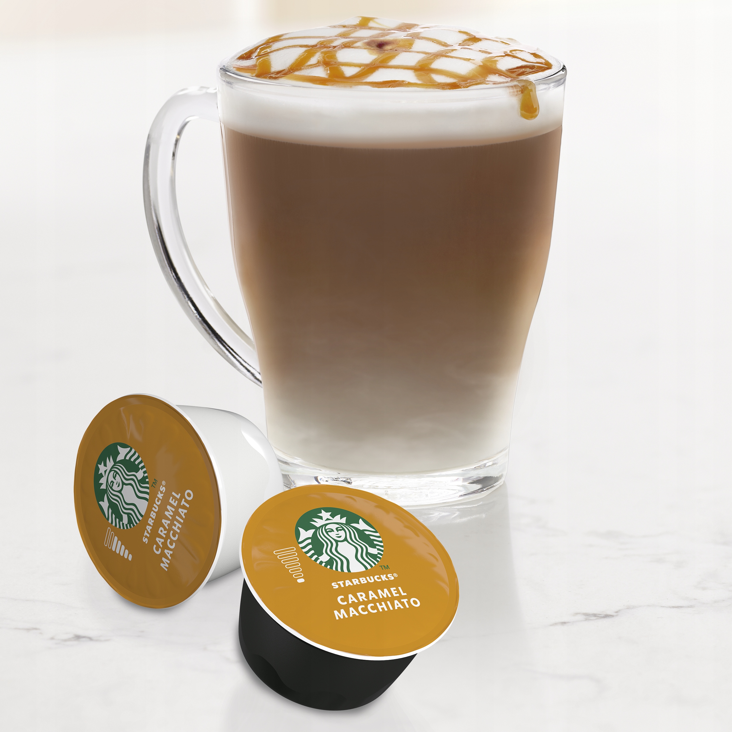 STARBUCKS DOLCE GUSTO LATTE MACCHIATO CARAMEL 3x12 торговое название Starbucks Caramel Macchiato