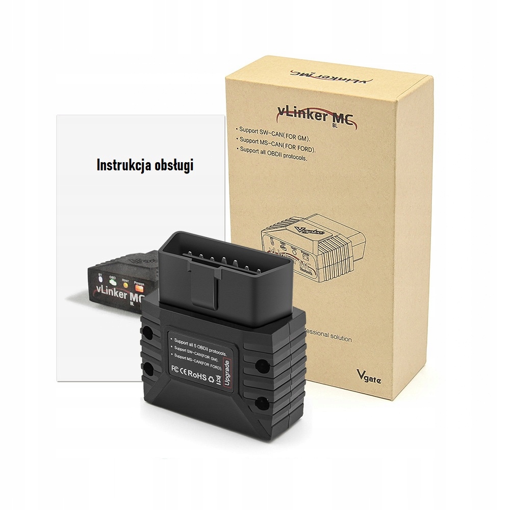 vLinker MC3.0 Interfejs Diagnostyczny Bimmercode Kod producenta ELM327 vLinker MC do samochodów OBD2 OBDII