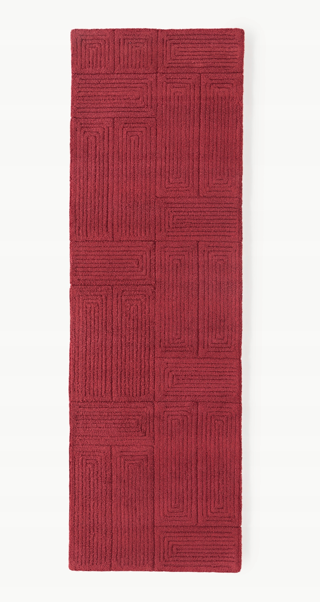 Ručne tuftovaný behúň z vlny Alexia B 80 x L 250 cm