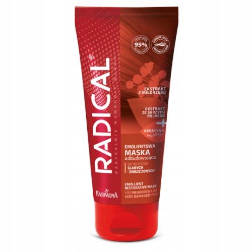 FARMONAL Emolientowa maska odbudowująca do włosów