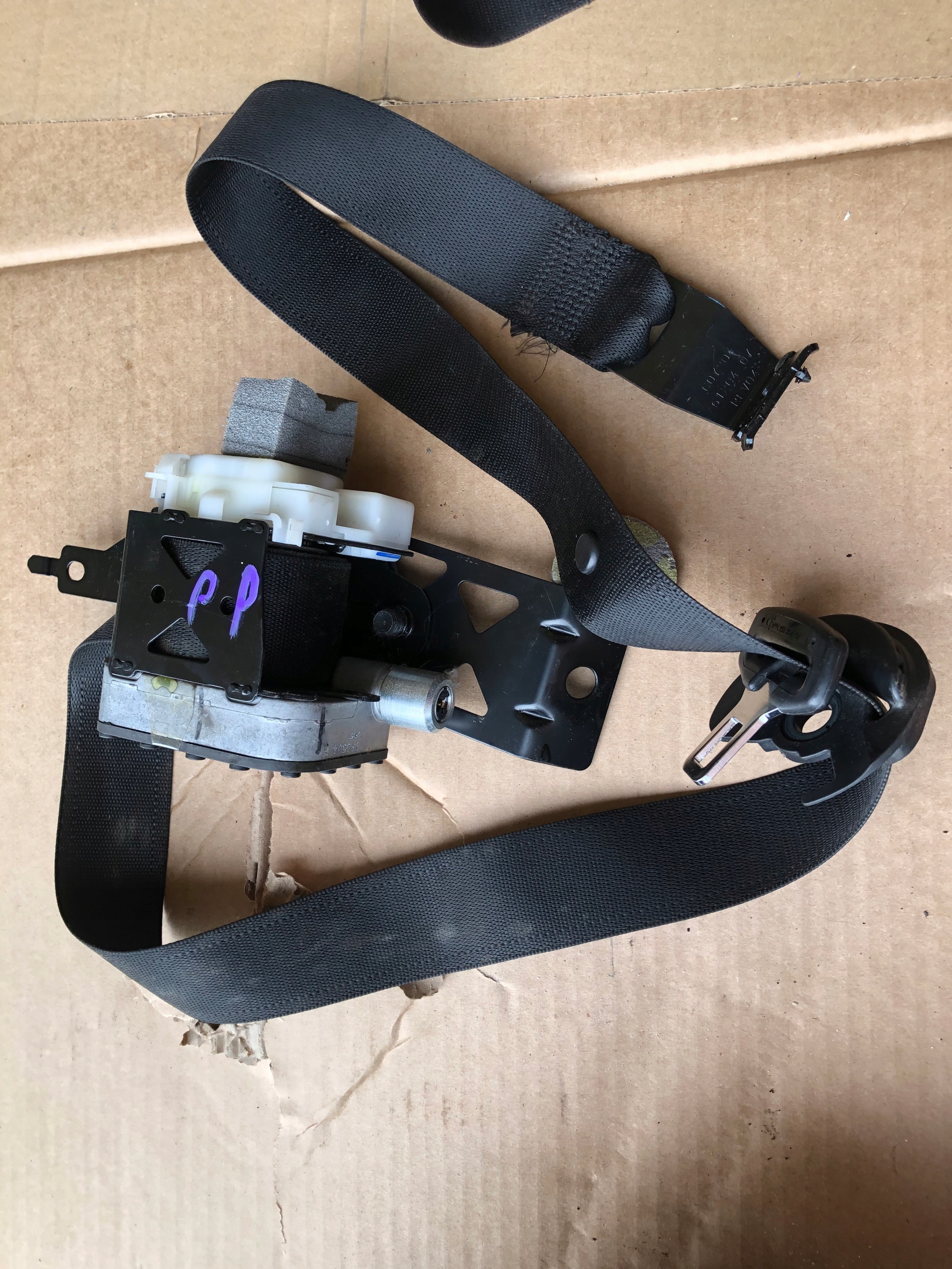 right front front seat belt SAAB 93 9-3 2002-2007 12796399