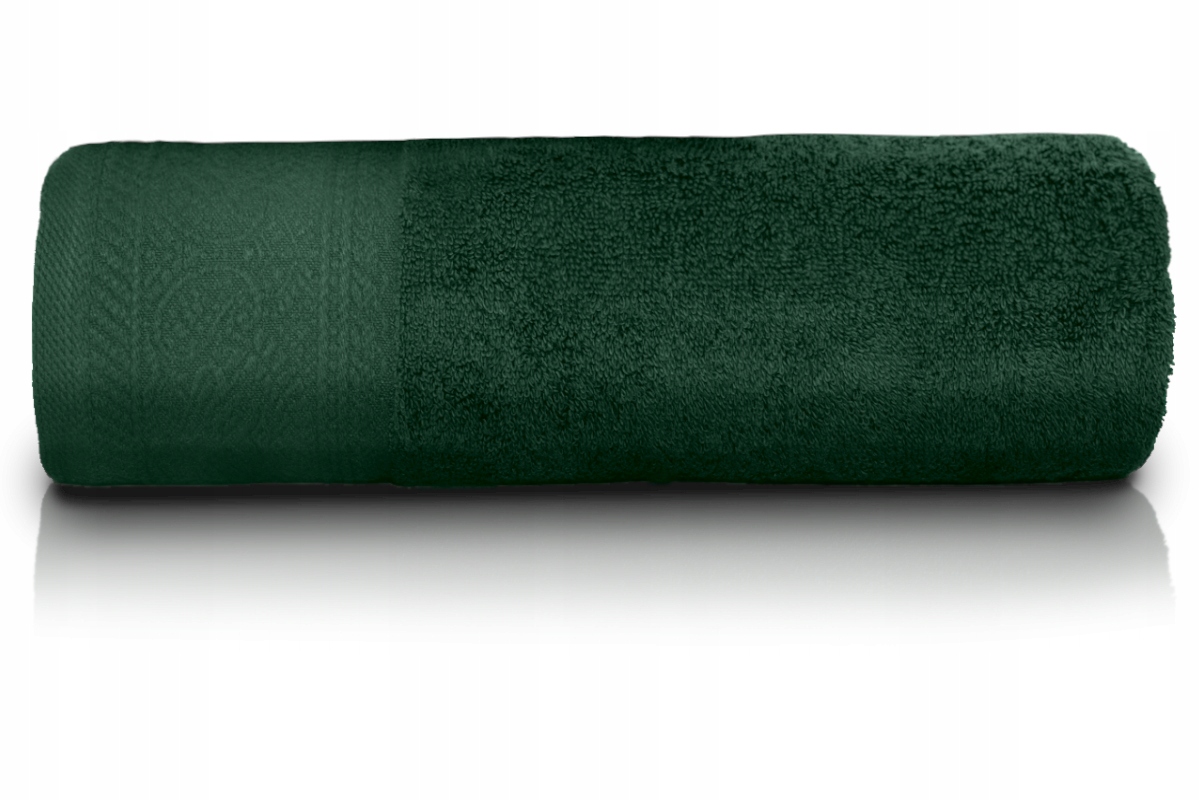 

Ręcznik Kąpielowy Duży Gruby 550g butelkowa zieleń