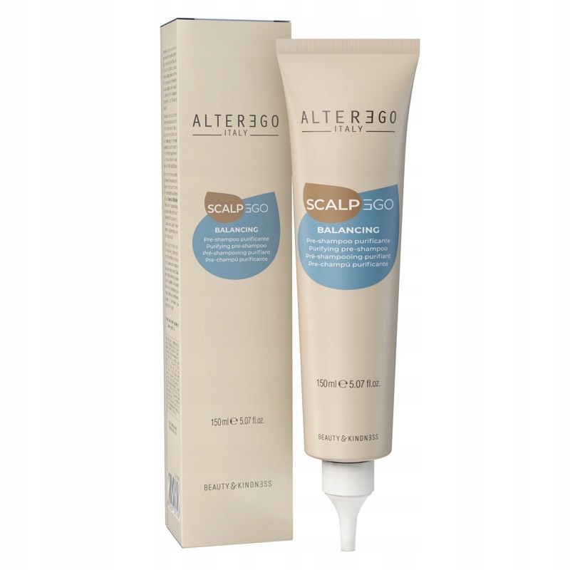 Alter Ego ScalpEgo Balancing Čisticí kúra pro pokožku hlavy 150 Ml