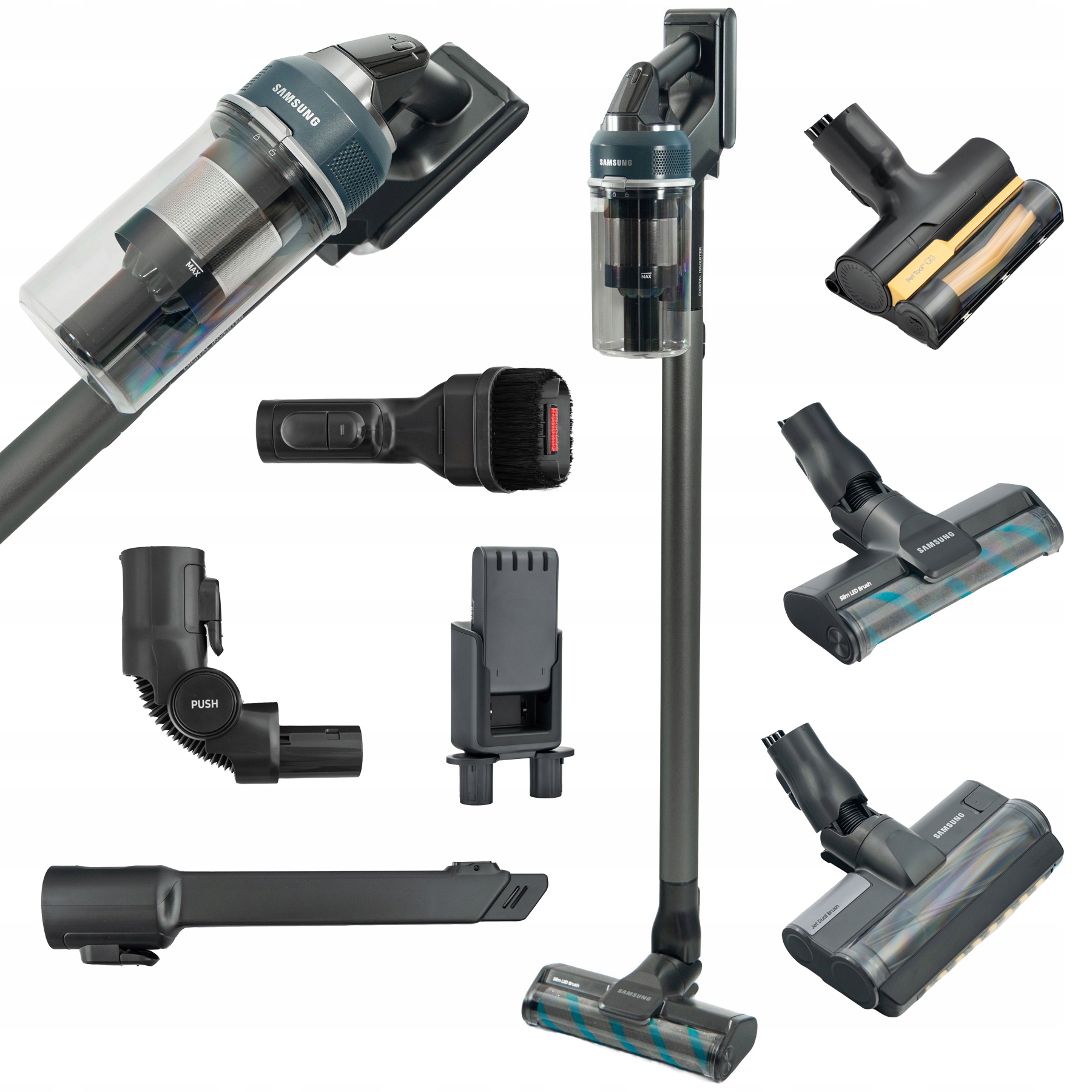 Samsung Jet 85 complete VS20C8524TB/GE Odkurzacz pionowy do sierści