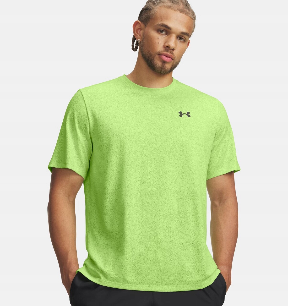 Under Armour Pánské tričko Tech Pixelate Fade Green L